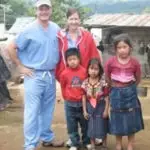 Dr. Salter and his wife on mission in Guatemala